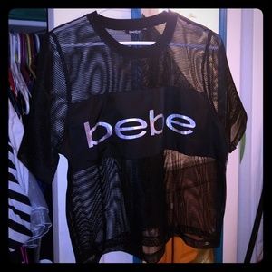 Bebe mesh top